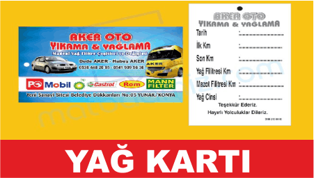 yağ kartı
